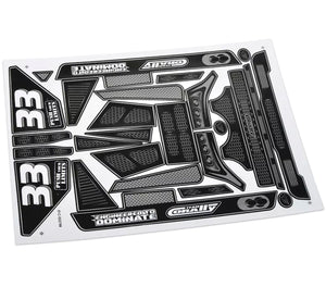 Corally Body Decal Sheet - Shiroi - 1 pc