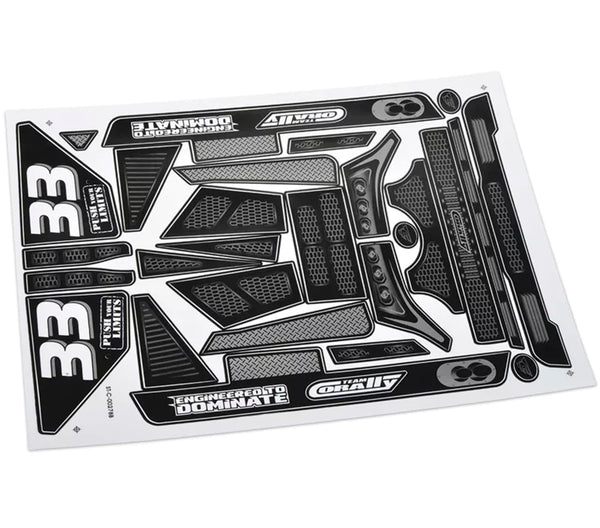Corally Body Decal Sheet - Shiroi - 1 pc