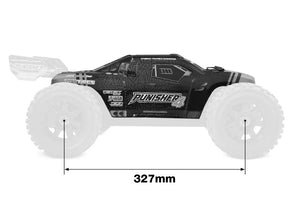 Corally Polycarbonate Body - Punisher 4 - Painted - Cut - Decals - Color Green - 1pc