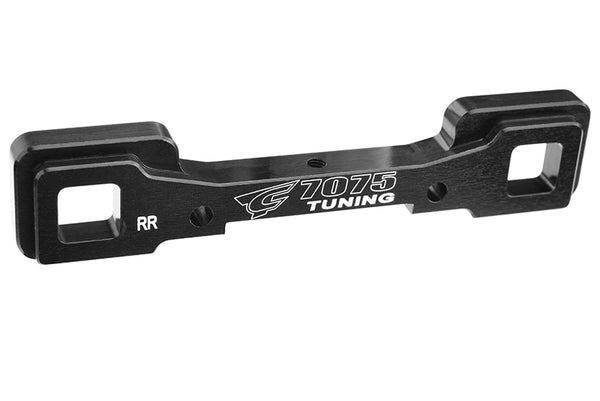 Corally Suspension Arm Mount PRO - Rear-Rear - Aluminum 7075 - 1pc
