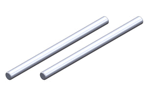 Corally Suspension Arm Pivot Pin, Lower Inner, Front/Rear, Steel, 65mm - 2pcs