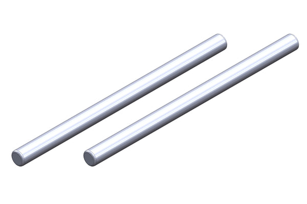 Corally Suspension Arm Pivot Pin, Lower Inner, Front/Rear, Steel, 65mm - 2pcs