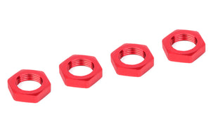 Corally Wheel Nut, Aluminum, Ribbed, 4 pcs for Dementor, Kronos, Python, Shogun, Kagama