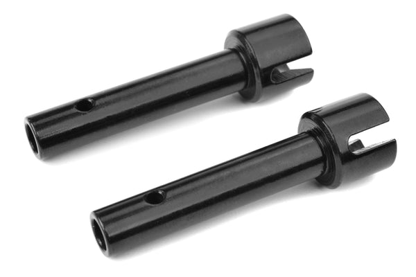 Corally Drive Axle, V2, Rear, Wide Hub, Steel, 2 pcs for Dementor, Kronos & Kagama