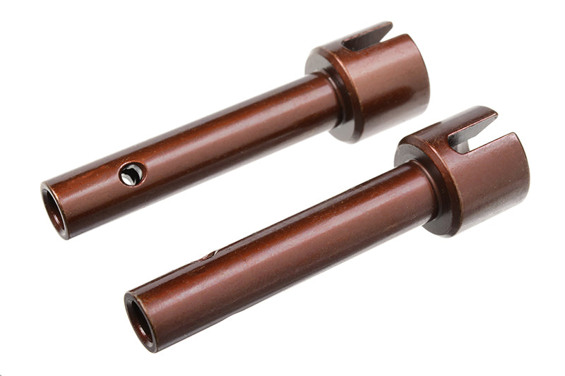 Corally PRO Drive Axle - Long - Rear - Swiss Spring Steel - 2 pcs, for Kagama