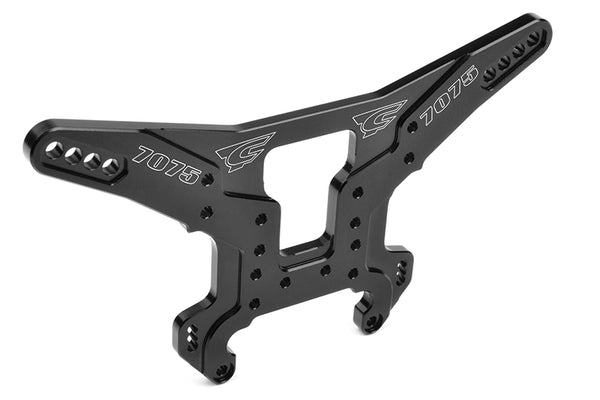 Corally Shock Tower - MTL - Swiss Made 7075 T6 - 5mm - Hard Anodized - Black