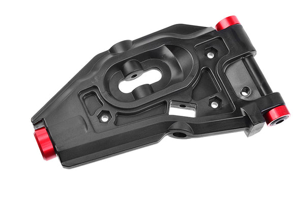 Corally HDA Suspension Arm Insert, Outer, Spacer 1.5mm,  Aluminum, Red (2pcs), Kagama