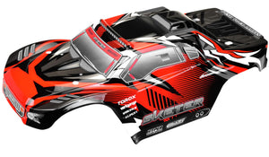 Corally Polycarbonate Body for MT Sketer XP 4S, Painted and Cut