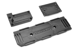 Corally Battery - ESC Holder Plate - Receiver Box Cover - Composite - 1 Set