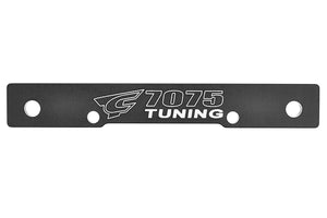 Corally Suspension Arm Mount - RR - Swiss Made 7075 T6 - 3mm - Hard Anodized - Black - Made In Italy