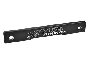 Corally Suspension Arm Mount - RR - Swiss Made 7075 T6 - 3mm - Hard Anodized - Black - Made In Italy