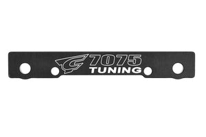 Corally Suspension Arm Mount - FF - Swiss Made 7075 T6 - 3mm - Hard Anodized - Black - Made In Italy