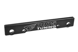 Corally Suspension Arm Mount - FF - Swiss Made 7075 T6 - 3mm - Hard Anodized - Black - Made In Italy