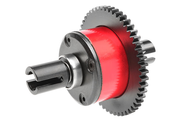 Corally Center Diff Assembly - Aluminum / Steel - 52 Tooth Main Gear - Xpert Build - 100K Oil, Kagama