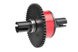Corally Center Diff Assembly - Aluminum / Steel - 52 Tooth Main Gear - Xpert Build - 100K Oil, Kagama