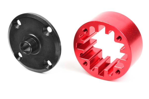 Corally Center Diff Case - 35mm - Aluminium Center/Steel Flange - 1 pc, fits all 1/8 Models, Kagama