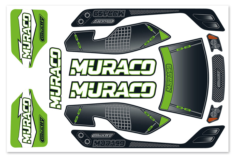 Body Decal Sheet  - Muraco XP 6S - 1 pc