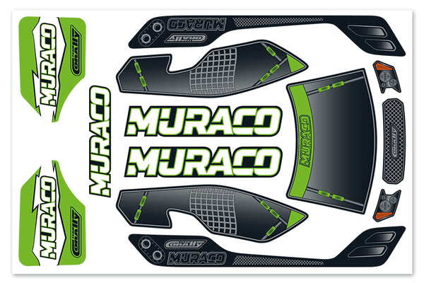 Body Decal Sheet  - Muraco XP 6S - 1 pc
