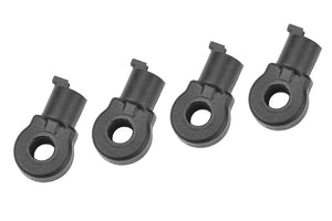 Corally HD Heavy Duty Shock End, Short, Composite, 4pcs for Kagama