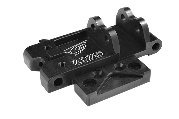 Corally Center Diff Plate, Chassis Brace Holder, Swiss Made 7075 T6, Black, Made in Italy