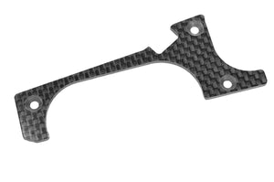 Corally Suspension Arm Stiffener, Lower Front, Right, Graphite 3mm