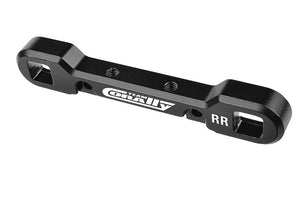 Corally Suspension Arm Mount HD, Rear-Rear, 8mm, Aluminum, Black, for Kagama
