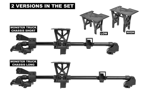 Chassis Brace Kit - Xtreme - Fits all Corally 1/8 Monster Truck Models - 1 Set