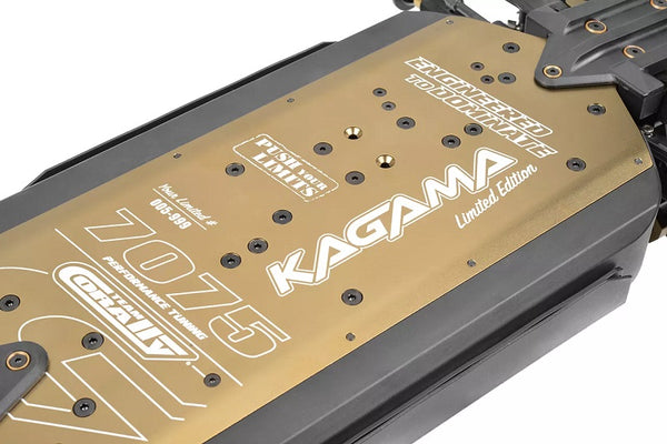 Corally Chassis, Kagama, Limited Edition, Aluminum 7075, 3mm, No Number, 1pc