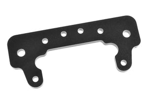 Corally Hinge Pin Plate, EB, Front, Aluminum 4mm, 1pc for Syncro 4 & Kagama 4