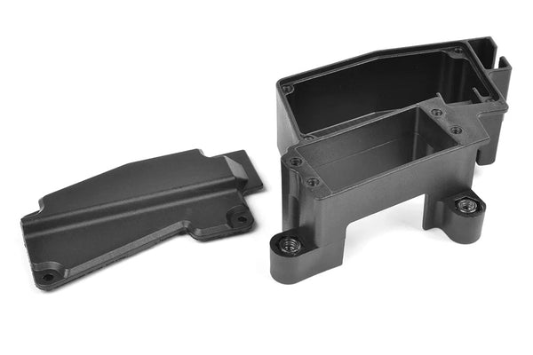 Corally Servo Mount, Receiver Box, M23 Composite, 1 Set for Syncro 4 & Kagama 4