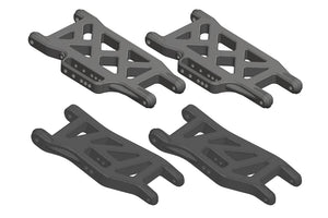 Corally Suspension Arm - Front/Rear - Composite - 1 Set: Mammoth, Moxoo, Triton
