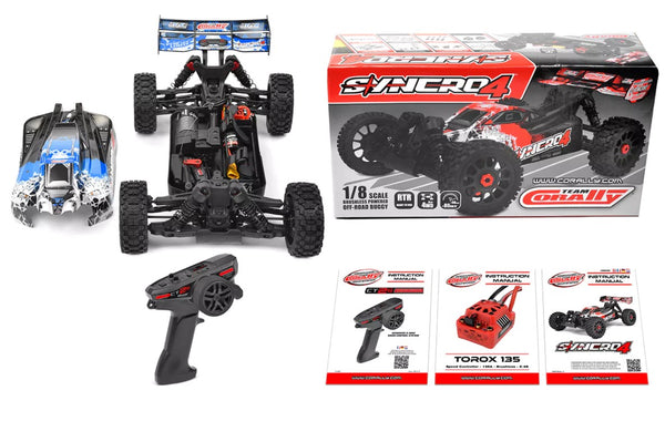 Team Corally - Syncro-4 1/8 4S Brushless Off Road Buggy, RTR
