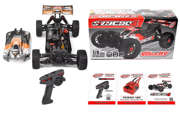Team Corally - Syncro-4 1/8 4S Brushless Off Road Buggy, RTR