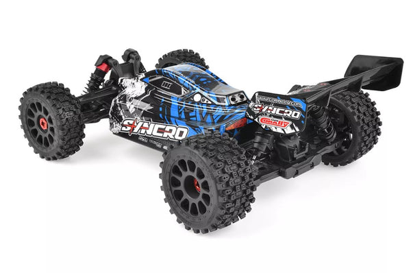 Corally Syncro 2WD 1/8 3-4S Brushless Off Road Buggy, RTR, Blue