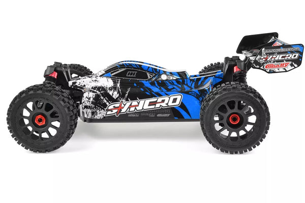 Corally Syncro 2WD 1/8 3-4S Brushless Off Road Buggy, RTR, Blue
