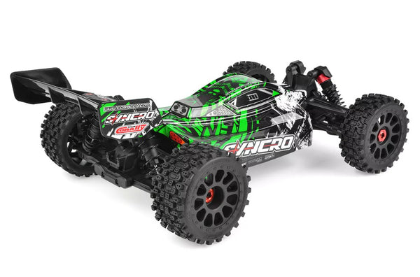 Corally Syncro 2WD 1/8 3-4S Brushless Off Road Buggy, RTR, Green
