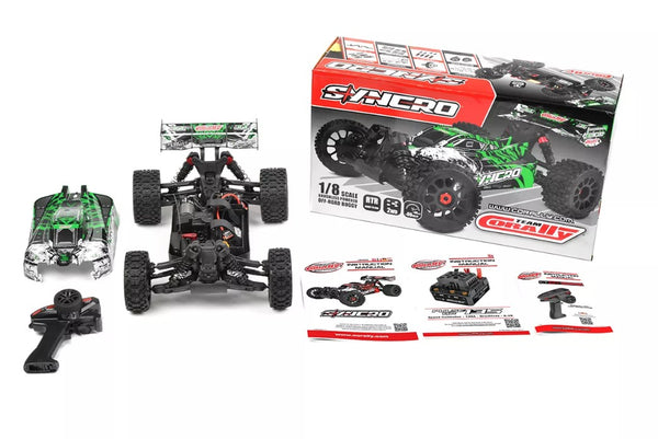 Team Corally - Syncro 2WD 1/8 3-4S Brushless Off Road Buggy, RTR
