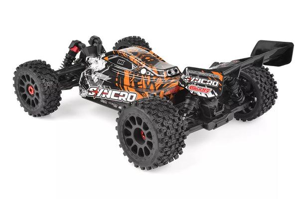 Corally Syncro 2WD 1/8 3-4S Brushless Off Road Buggy, RTR, Orange