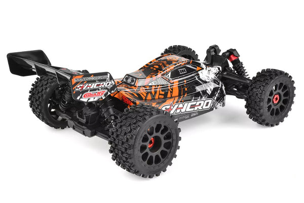 Corally Syncro 2WD 1/8 3-4S Brushless Off Road Buggy, RTR, Orange