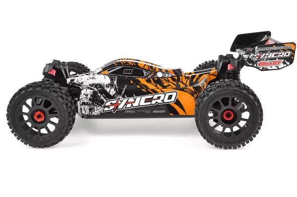 Corally Syncro 2WD 1/8 3-4S Brushless Off Road Buggy, RTR, Orange