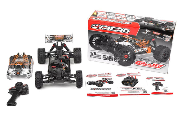 Team Corally - Syncro 2WD 1/8 3-4S Brushless Off Road Buggy, RTR