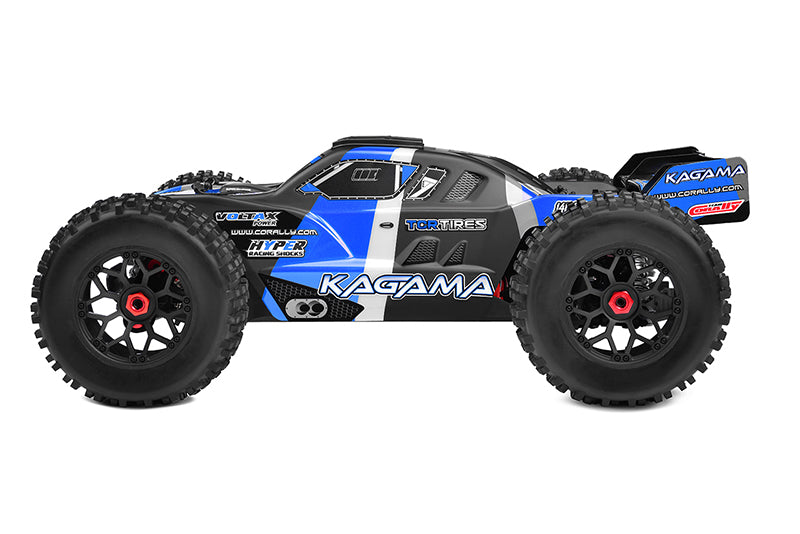 Corally Kagama XP 6S Monster Truck, Roller Chassis Version, Blue
