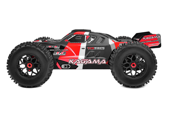 Corally Kagama XP 6S Monster Truck, Roller Chassis Version, Red