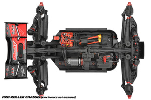 Corally Kagama XP 6S Monster Truck, Roller Chassis Version, Red