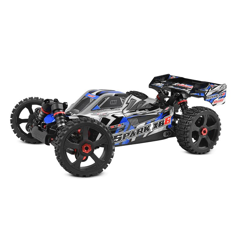 Corally Spark XB6 1/8 6S Basher Buggy, ROLLER, Blue