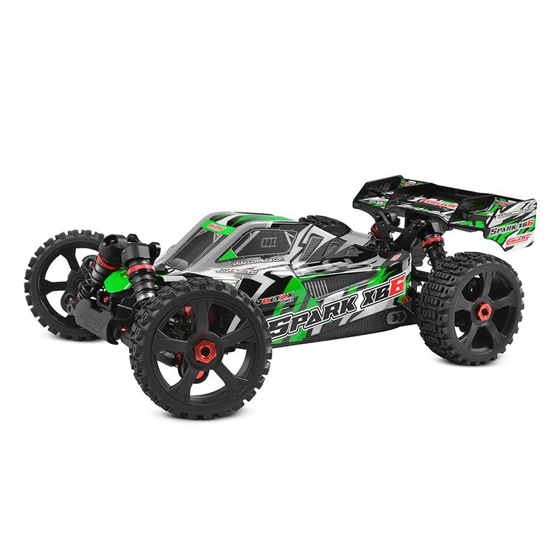 Corally Spark XB6 1/8 6S Basher Buggy, ROLLER, Green