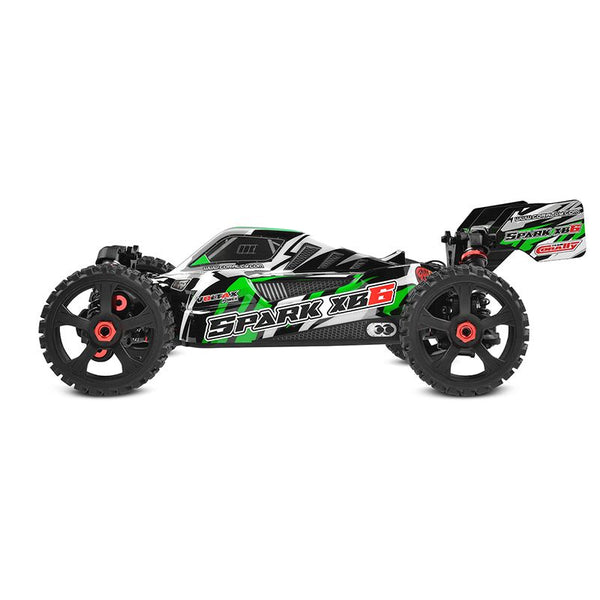 Corally Spark XB6 1/8 6S Basher Buggy, ROLLER, Green