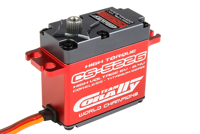 Corally CS-5226 High Voltage/High Torque Coreless Aluminum Case Digital Servo .08/313 oz. @ 7.4v