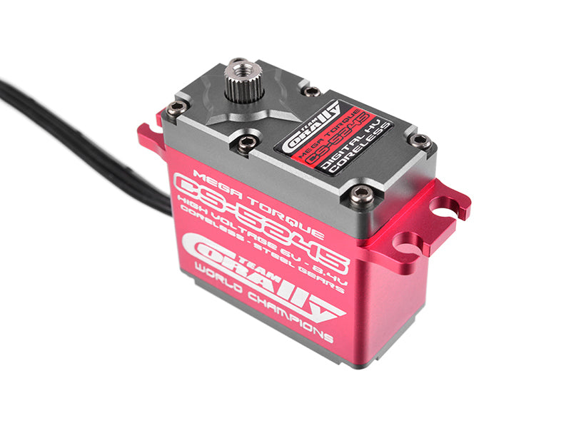 Corally CS-5245 Ultra High Torque Servo, High Voltage, Coreless Motor, Steel Gears, CNC Alloy Case