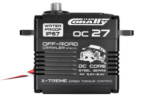 Corally OC-27 HV Digital Servo, 5-8.4V, IP-67, Core DC Motor, Steel Gear, Ball Beared, Full